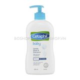  [Hàng Công Ty] Sữa Tắm Gội Cho Bé Cetaphil Baby Gentle Wash & Shampoo 400ml 