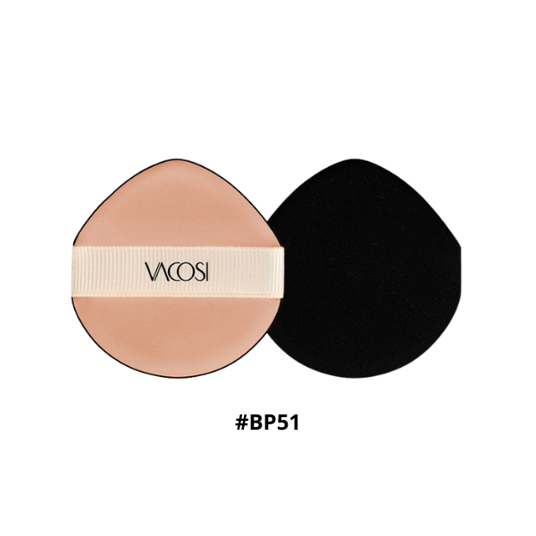 Bông Tán Nền Đầu Nhọn Vacosi Cushion Sponge Cream BP51