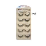  Mi Giả Red Cherry Eyelashes 100% Human Hair #3D-27 