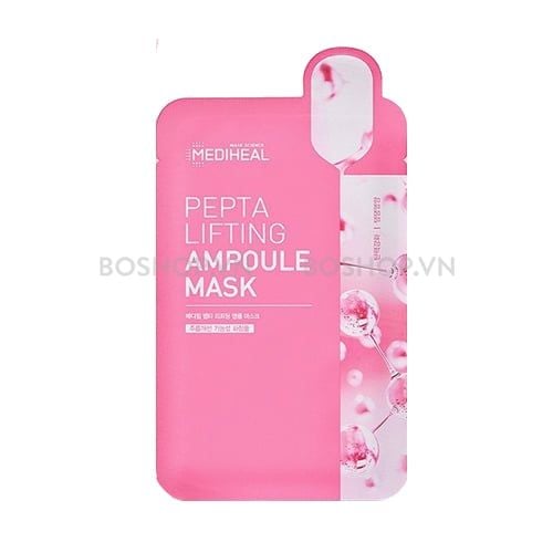 CT - Mặt Nạ Nâng Cơ, Trẻ Hoá Da Mediheal Pepta Lifting Ampoule Mask 20ml