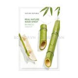  Mặt Nạ Nature Republic Real Nature Mask Sheet 23ml Bamboo Mask Sheet 23ml Bamboo Mask Sheet 23ml 