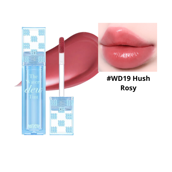 Son Tint Bóng Merzy The Watery Dew Tint Ver.4 4g 4g #WD19 Hush Rosy