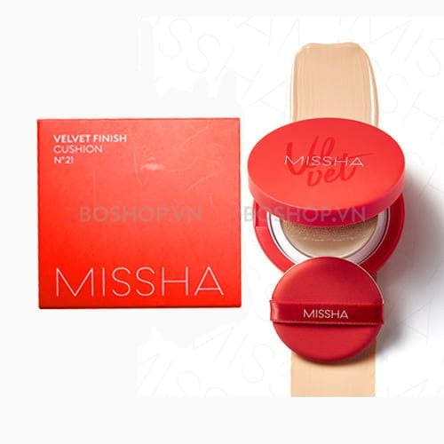 Phấn Nước Missha Velvet Finish Cushion SPF 50+ PA+++ #21