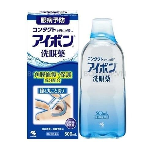 Nước Rửa Mắt Kobayashi Eyebon Eye Wash Liquid 500ml