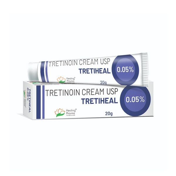 Kem Dưỡng Giảm Mụn, Chống Lão Hóa Tretinoin Cream USP 0.05 20g