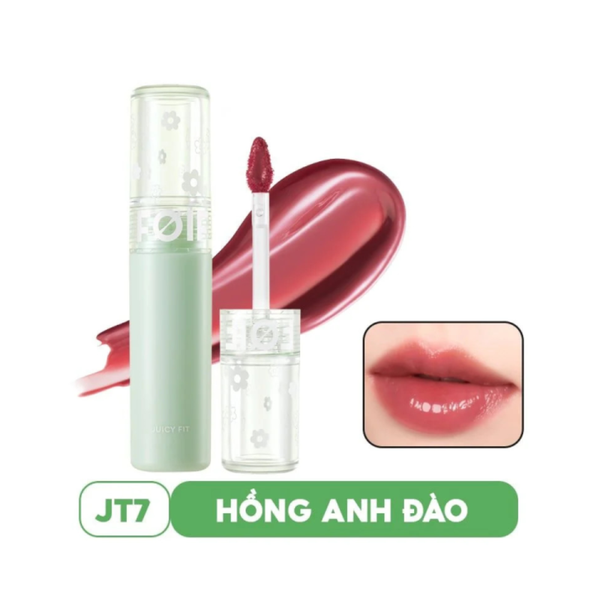 Son Dưỡng Môi Tạo Màu Foif Juicy Fit Tint 3.5g #JT7 Hồng Anh Đào