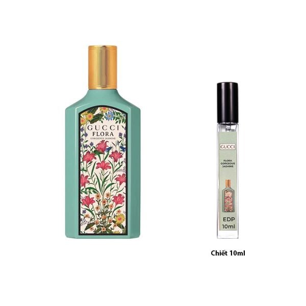 Nước Hoa Mini Nữ Gucci Flora Gorgeous Jasmine EDP Chiết 10ml