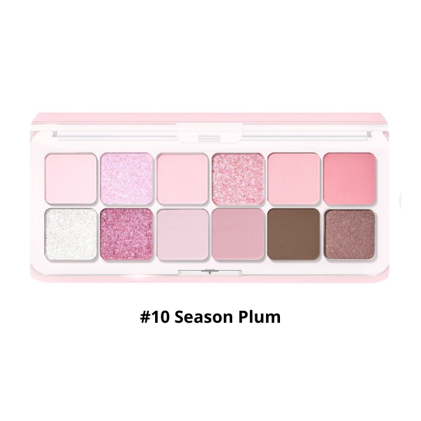 Phấn Mắt 12 Ô Clio Pro Eye Palette Air #10 Season Plum