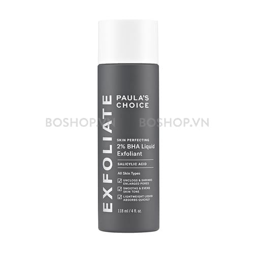 Dung Dịch Tẩy Tế Bào Chết Paula's Choice Skin Perfecting 2% BHA Liquid Exfoliant 118ml
