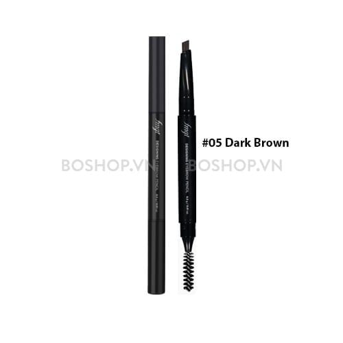 Chì Kẻ Chân Mày The Face Shop Designing Eyebrow Pencil 0.3g #05 Dark Brown