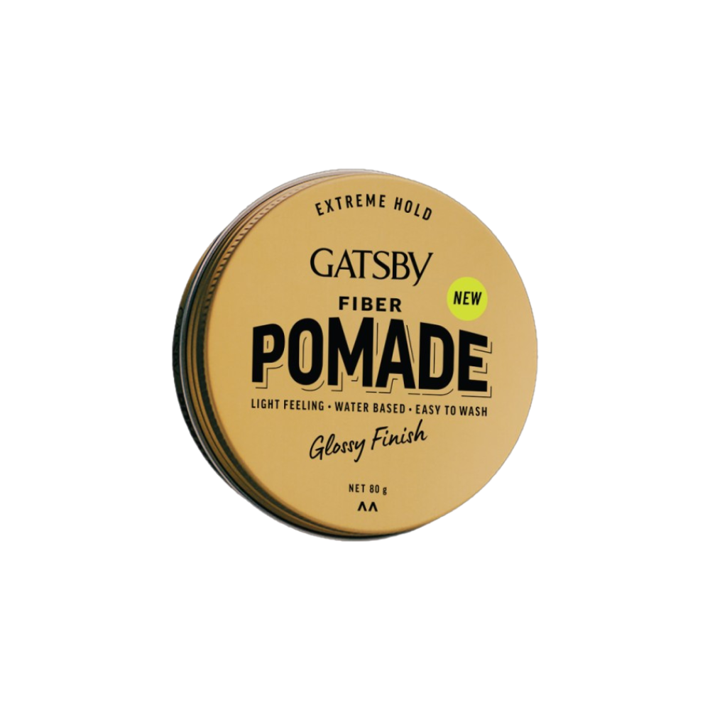  Gel Vuốt Tóc  Gatsby Fiber Pomade Glossy Finish 80g 