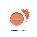  Phấn Má Hồng The Saem Saemmul Single Blusher #OR04 Pumpkin Latte #OR04 Pumpkin Latte 