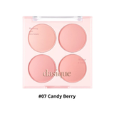  Phấn Má Hồng 4 Ô Dasique Blending Mood Cheek 16.8g #07 Candy Berry 