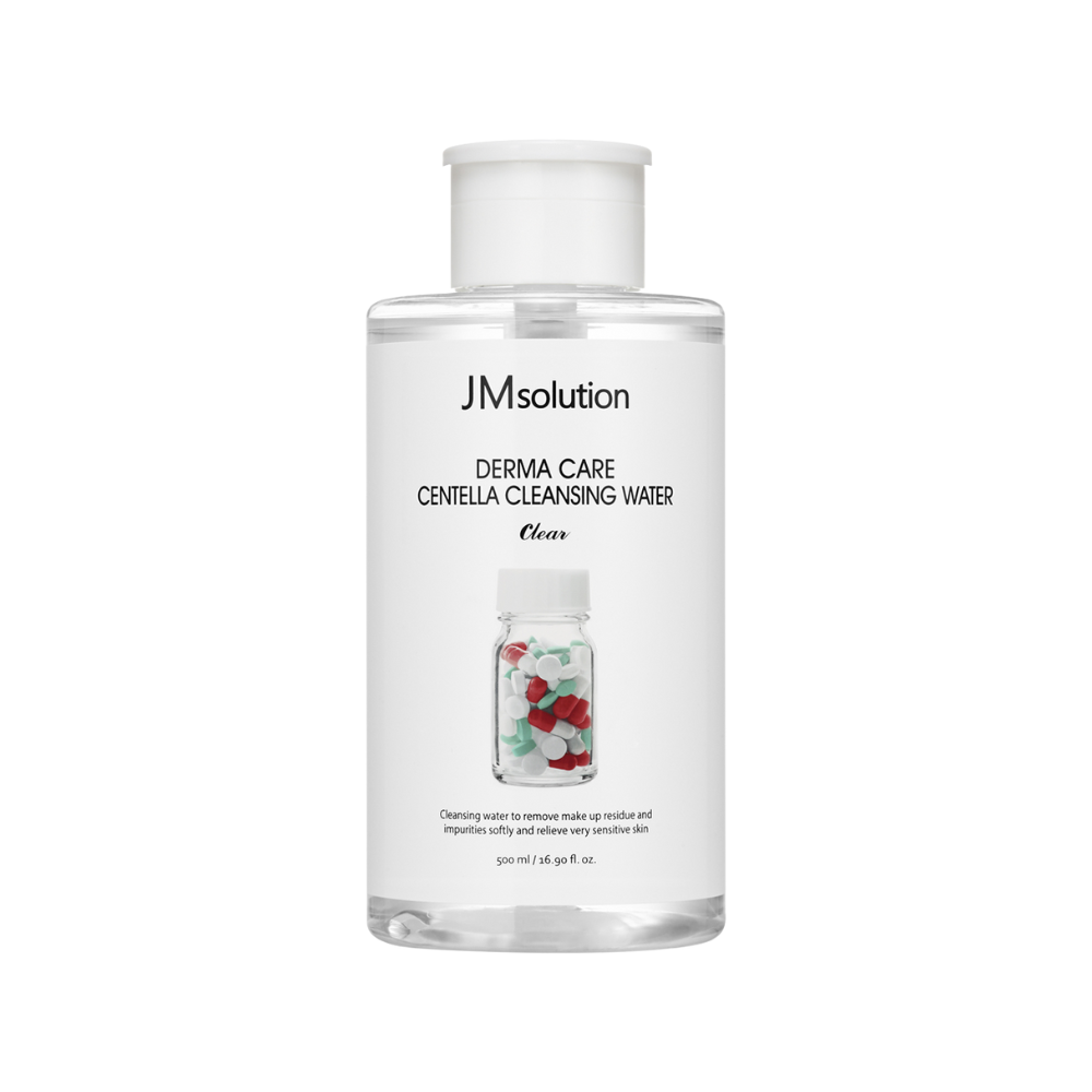  Nước Tẩy Trang Chiết Xuất Rau Má JM Solution Derma Care Centella Cleansing Water 500ml 