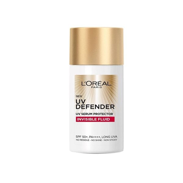 Kem Chống Nắng Loreal Thoáng Da Mỏng Nhẹ UV Defender Serum Invisible Fluid SPF+ 50++++ 50ml