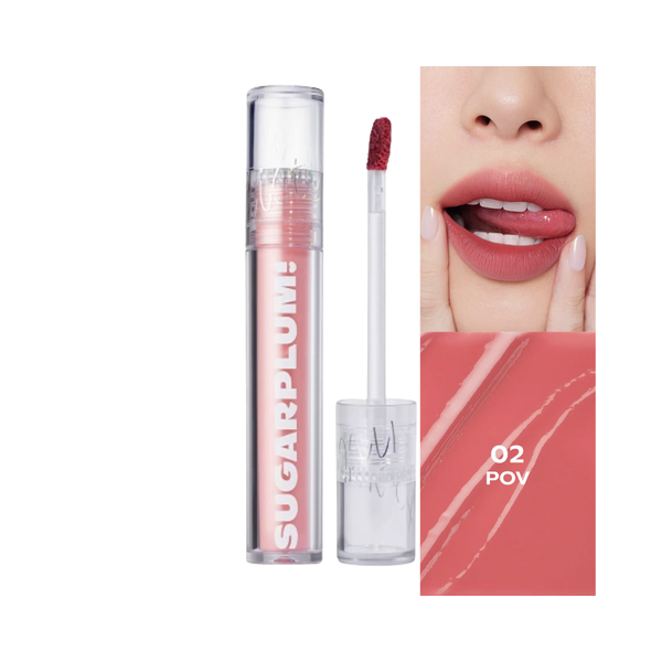Son Tint Lì Thuần Chay Ofélia Sugarplum Mistynow Blurring Tint 3.8g #02 Pov – Hồng Phớt