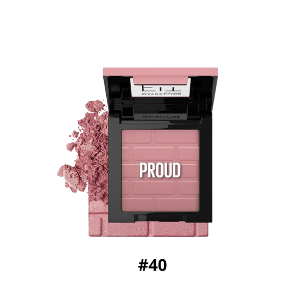 CT - Phấn Má Hồng Maybelline Fit Me Mono Blush 4.5g #40 Proud – Hồng Baby
