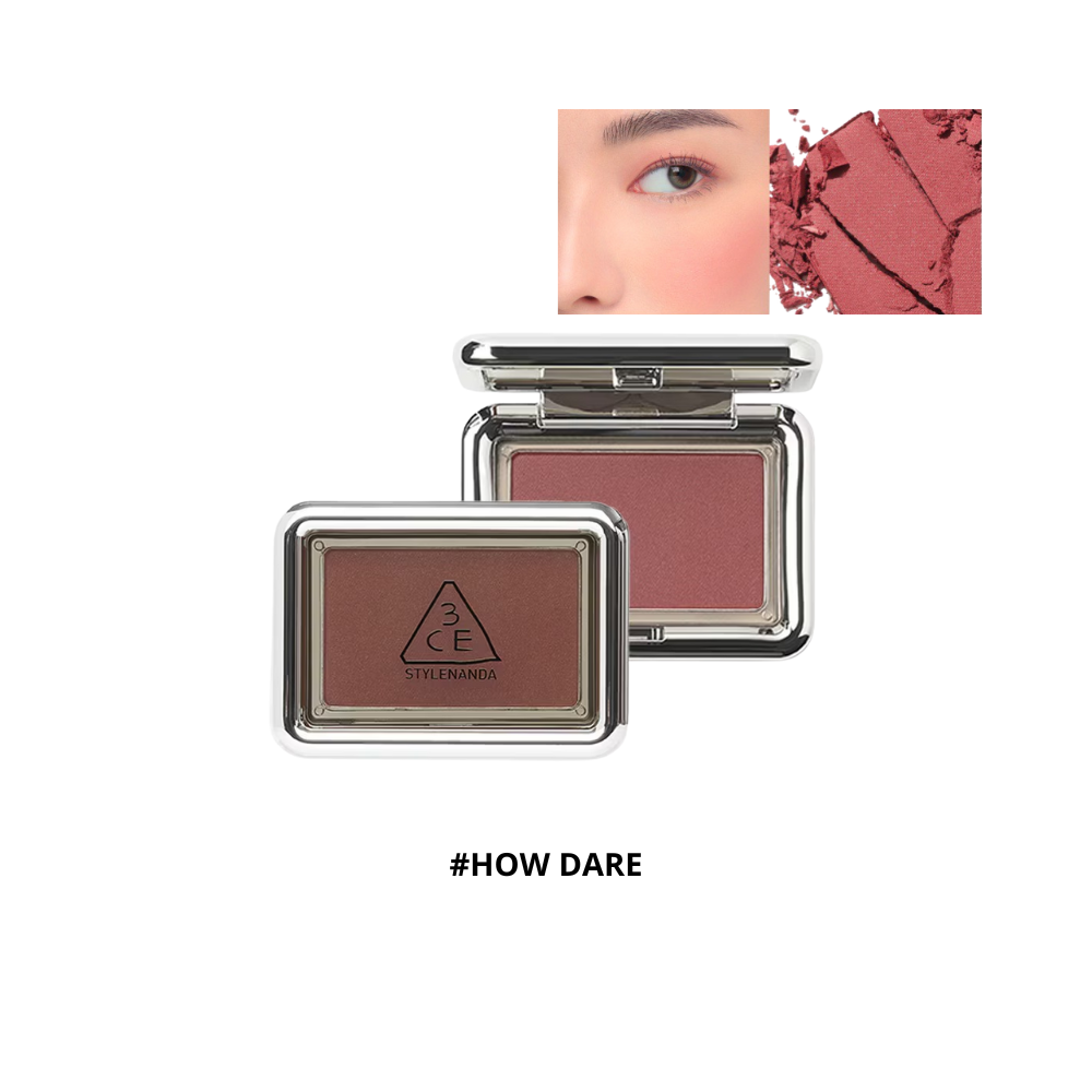  HXT - Má Hồng 3CE New Take Face Blusher 4.5g #How Dare 