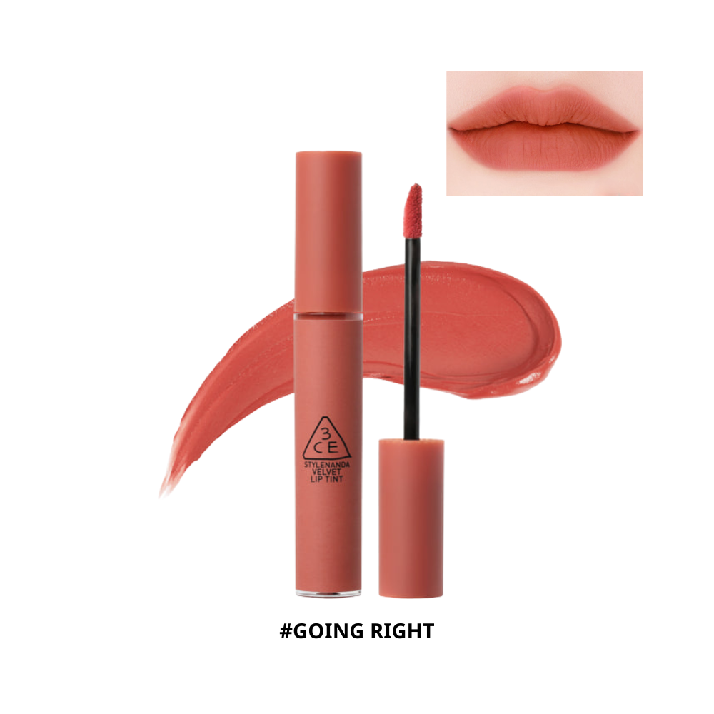  HXT - Son Lì 3CE Velvet Lip Tint 4g #Going Right 
