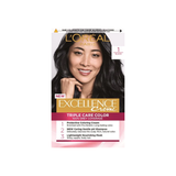  HXT - Thuốc Nhuộm Tóc Phủ Bạc L'Oreal Excellence Crème #1 Black 
