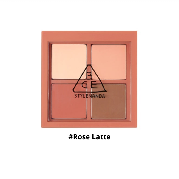  Bảng Màu Mắt 4 Ô 3CE Mini Multi Eye Color Palette Phấn Mắt 4 Ô 3CE Mini Multi Color Eye Palette #Rose Latte Phấn Mắt 4 Ô 3CE Mini Multi Color Eye Palette #Rose Latte 