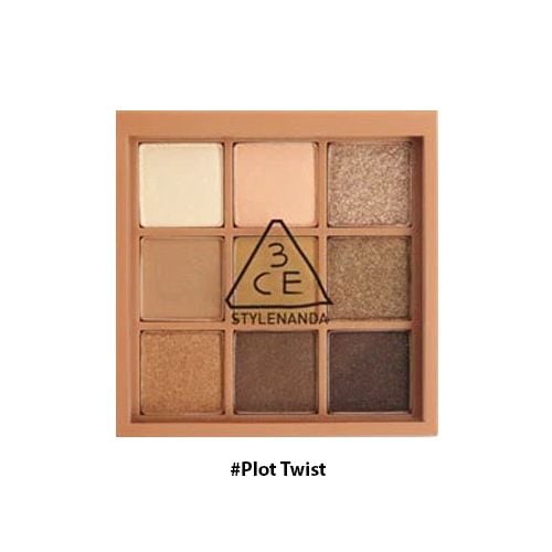  Phấn Mắt 9 Ô 3CE Multi Eye Color Palette 8.2g #Plot Twist 