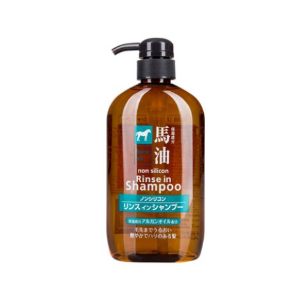CT - Dầu Gội Chiết Xuất Dầu Ngựa Kumano Cosme Station Horse Oil Rinse In 600ml