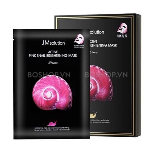 CT - Mặt Nạ JM Solution Active Mask Prime Pink Snail Brightening Mask Prime 30ml