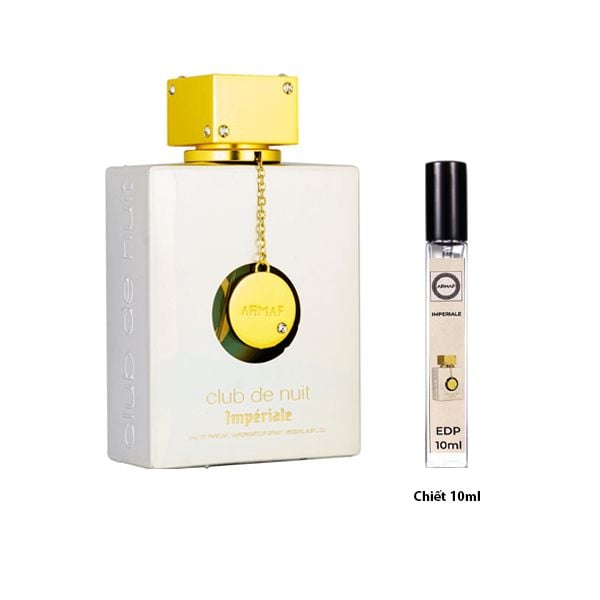 Nước Hoa Mini Nữ Armaf Ladies Club De Nuit White Imperiale EDP Chiết 10ml