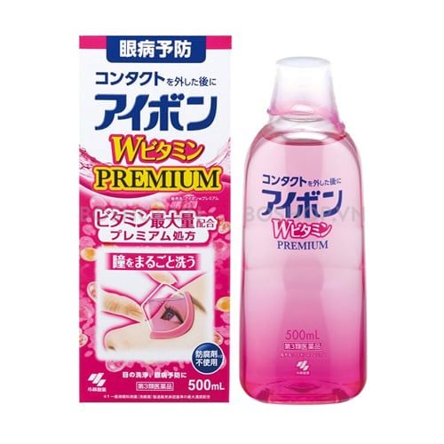 Nước Rửa Mắt Kobayashi W Premium Eye Wash Liquid 500ml