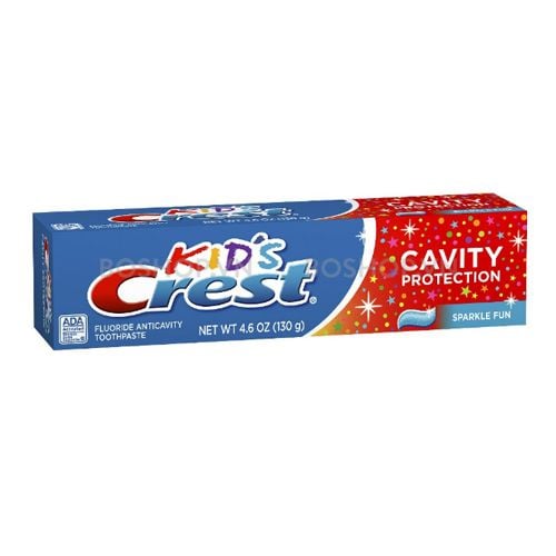 Kem Đánh Răng Trẻ Em Crest Cavity Protection Sparkle Fun 130gr