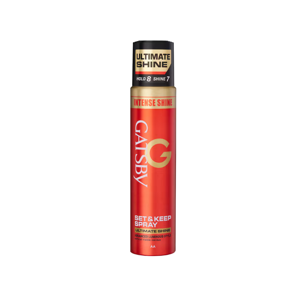  Keo Xịt Tóc Gatsby Intense Shine Set & Keep Spray Ultimate Shine 250ml 