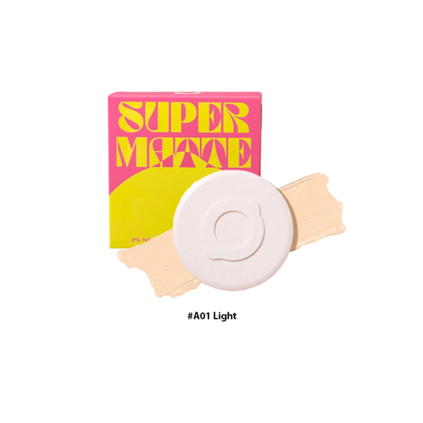 CT - Phấn Nước Siêu Kiềm Dầu Lemonade Super Matte Cushion 2% Niacinamide Spf50+ Pa+++ #A01 Light