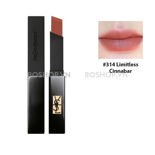 Son Thỏi Lì YSL The Slim Velvet Radical Matte Lipstick #314 Limitless Cinnabar