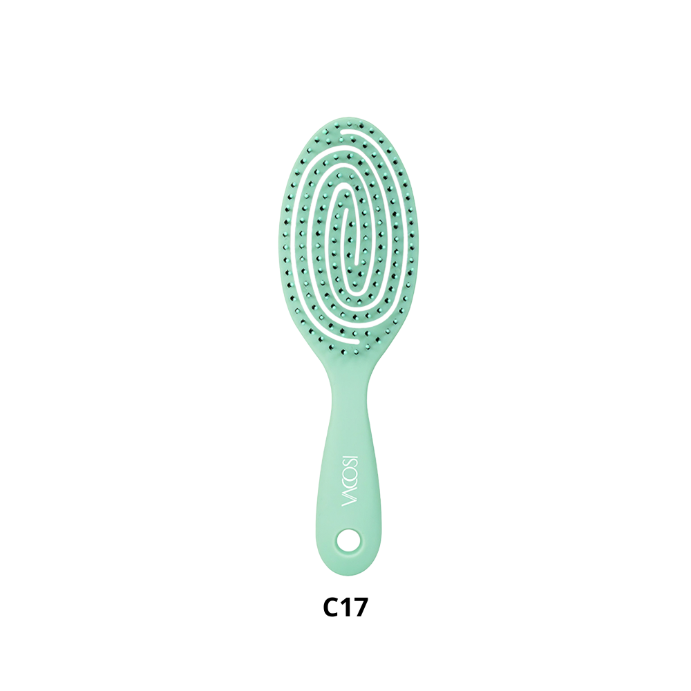  Lược Gỡ Rối, Giữ Nếp Tóc Và Massage Da Đầu Vacosi C17 #Mint 