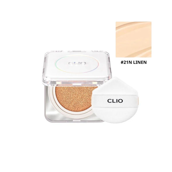 Phấn Nước Clio Kill Cover Founwear Cushion The Original SPF 50+ PA+++ 15gx2 #21N Linen