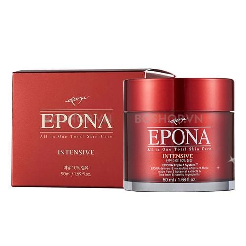 Kem Dưỡng Đa Năng Epona All In One Total Skin Care Intensive 50ml
