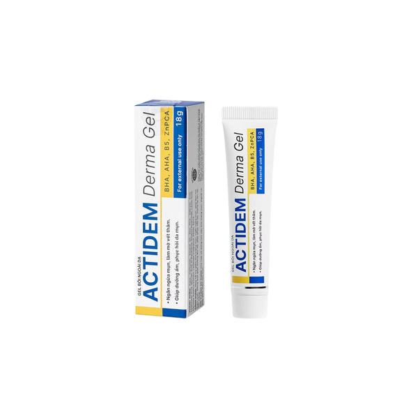 Gel Giảm Mụn, Giảm Thâm Actidem Derma Gel 18g