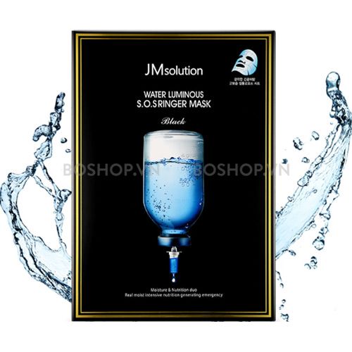 Mặt Nạ JM Solution SOS Ringer Mask Black