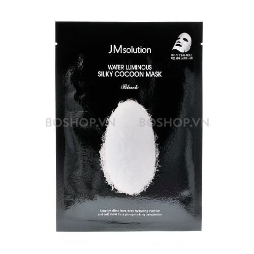 Mặt Nạ JM Solution Water Luminous Silky Cocoon Mask Black