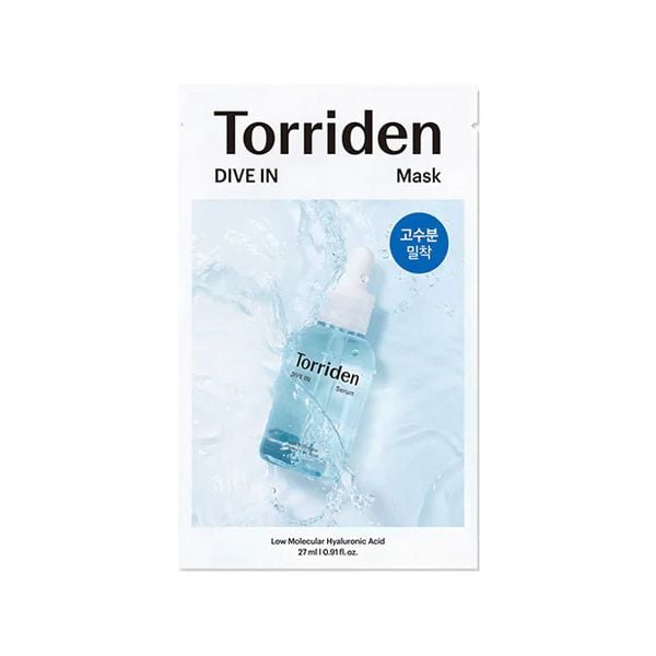 Mặt Nạ Torriden Dive In Low Molecular Hyaluronic Acid Mask 27ml