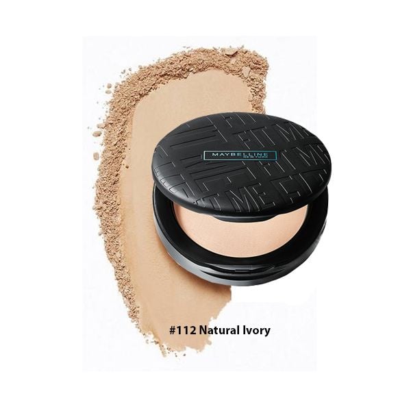 CT - Phấn Phủ Kiềm Dầu 12H Maybelline Fit Me Matte Poreless Powder 6g Compact Powder #112