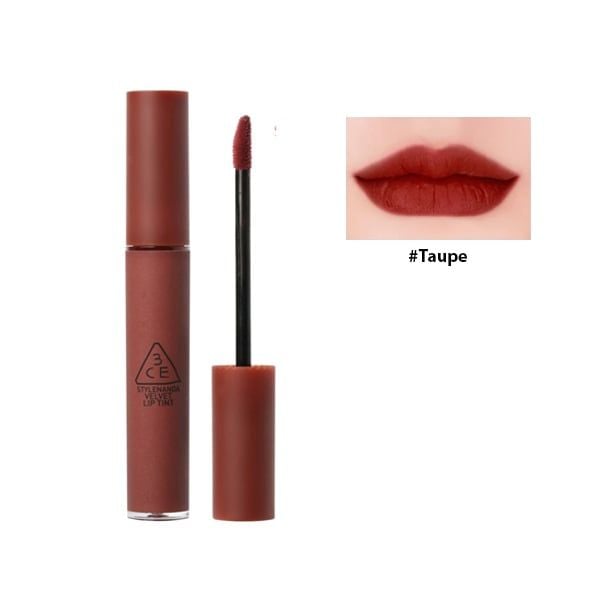 Son Lì 3CE Velvet Lip Tint #Taupe
