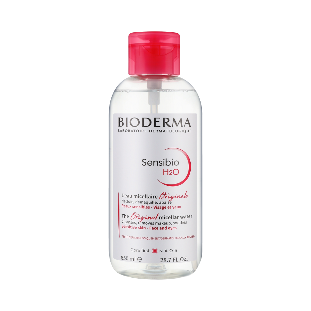  LC-Nước Tẩy Trang Làm Sạch Sâu Bioderma Sensibio H2O 850ml 