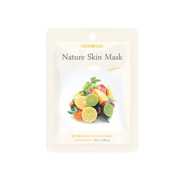 CT - Mặt Nạ Cấp Ẩm, Phục Hồi Da Xỉn Màu Foodaholic Vitamin Nature Skin Mask 23ml