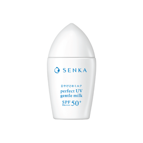 Sữa Chống Nắng Senka Cho Da Nhạy Cảm Perfect UV Gentle Milk SPF50+ PA++++ 40ml