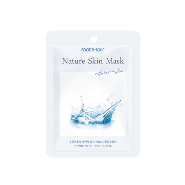 CT - Mặt Nạ Dưỡng Ẩm, Tăng Đàn Hồi Da Foodaholic Hyaluronic Acid Nature Skin Mask 23ml