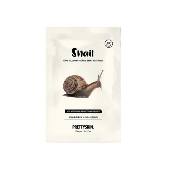 Mặt Nạ Dưỡng Da Pretty Skin Snail Total Solution Essential Sheet Mask 23g