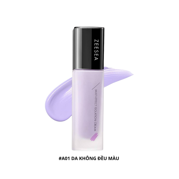 Kem Lót Trang Điểm Zeasea Multi-Effect Makeup Primer 30g #A01 Da Không Đều Màu (Tím)