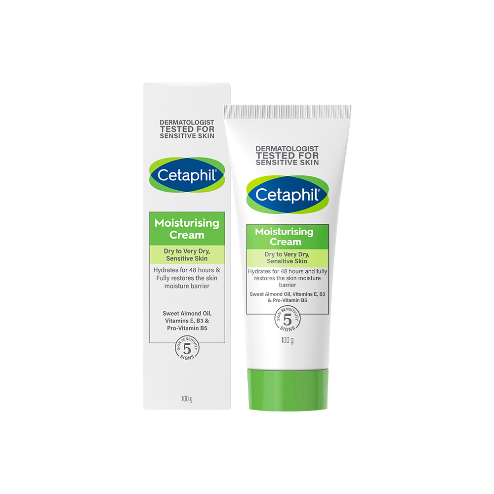  Kem Dưỡng Ẩm Cho Da Khô Đến Rất Khô Nhạy Cảm Cetaphil Moisturising Cream 100g 